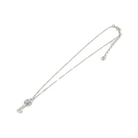 SWAROVSKI SILVER Metal Parts Necklace LXGYMK-447