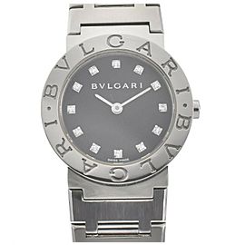 BVLGARI Bulgari Bulgari SS 12P diamond Quartz Watch LXGJHW-367