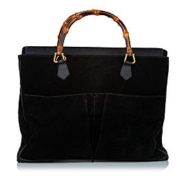 Bamboo Suede Handbag