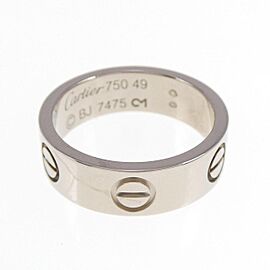 Cartier Love 18k White Gold Ring