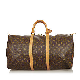 Louis Vuitton Monogram Keepall 55