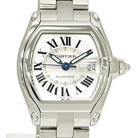 Cartier Roadster W62000V3 Stainless Steel Automatic 44mm Mens Watch