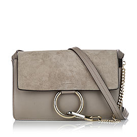 Chloe Faye Leather Crossbody Bag