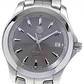 TAG HEUER Link Tiger Woods Stainless Steel/SS Automatic Watch Skyclr-1371