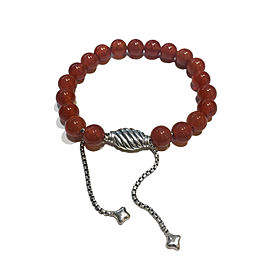 David Yurman Spiritual Beads Bracelet with Carnelian