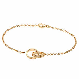 CARTIER 18K Pink Gold Baby LOVE Bracelets