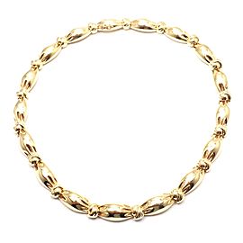 Van Cleef & Arpels 18k Yellow Gold Knotted Link Necklace