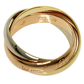 CARTIER Tri-Color Gold Trinity Ring US