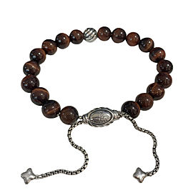 David Yurman Spiritual Beads Bracelet with Red Tiger's Eye