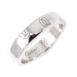 Cartier 18k White Gold Ring