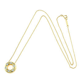 TIFFANY& 18K Yellow Gold Necklace LXKG-602