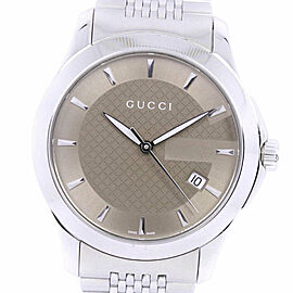 GUCCI timeless Stainless Steel Quartz Analog display mens Watches LXNK-50