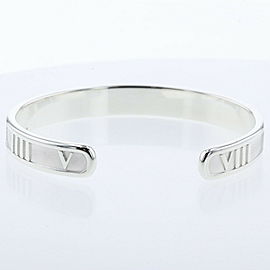 TIFFANY & Co 925 Silver Atlas Bangle LXGBKT-802