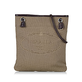 Prada Canapa Logo Crossbody Bag