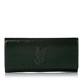 YSL Belle de Jour Patent Leather Clutch Bag