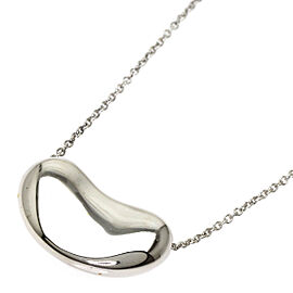 TIFFANY & Co 925 Silver Bean Necklace QJLXG-1576