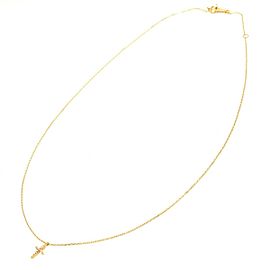 agete 18K Yellow Gold Necklace LXJG-237