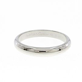 Cartier 950 Platinum wedding Ring LXGYMK-645