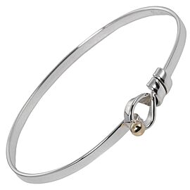 Tiffany & Co 925 Silver18K Gold Love knot Bracelet LXNK-1054