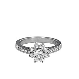 Tiffany & Co. Flora Ring Platinum and Diamonds