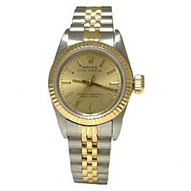 Rolex Oyster Perpetual 67193 24mm Womens Watch