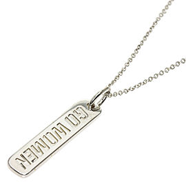 TIFFANY & Co 925 Silver Necklace