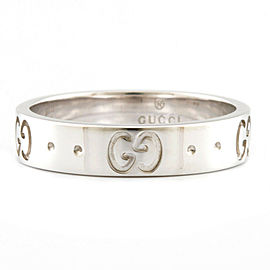 GUCCI : 18K white Gold Ring US 5.25, EU50 LXKG-319