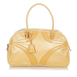 Prada Vitello Drive Leather Handbag