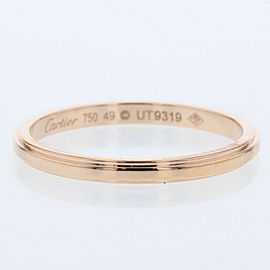 CARTIER 18k Pink Gold Damour Wedding Ring LXGBKT-1016