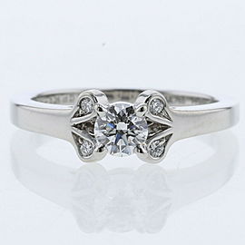 CARTIER 950 Platinum Ballerina Solitaire Ring LXGBKT-1087