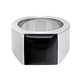 Cartier Onyx Tank Ring