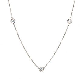 Tiffany and Co. Diamond by the Yard Elsa Peretti Necklace