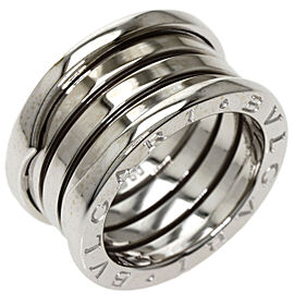 BVLGARI 18K white Gold B.zero1 Ring US 5.25 QJLXG-1348