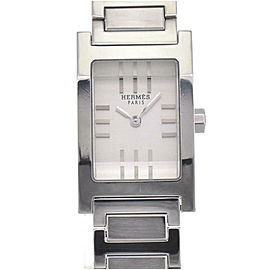 HERMES tandem TA1.201 Stainless Steel Quartz Watch LXGJHW-639