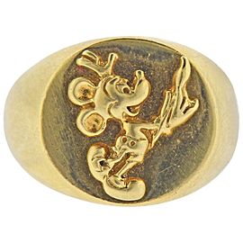 Walt Disney Gold Mickey Mouse Ring