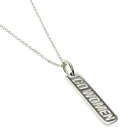 TIFFANY & Co 925 Silver Necklace QJLXG-1476