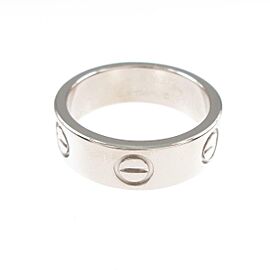 Cartier Love 18k White Gold Ring