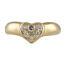 TIFFANY&Co 18K Yellow Gold Ring US5.25 ,EU50