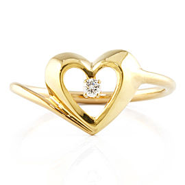 TIFFANY&Co 18K Yellow GoldRing US5.25 ,EU50