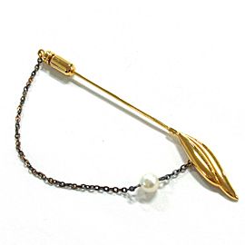 mikimoto 925 Silver Pearl Brooch LXJG-170