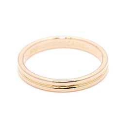 BOUCHERON 18K Pink Gold Godron Ring