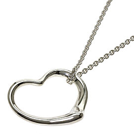 Tiffany & Co 925 Silver Open heart Necklace QJLXG-1328