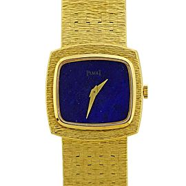 Piaget Gold Lapis Dial Watch