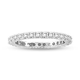 14k White Gold 1/2ctw Diamond Eternity Band