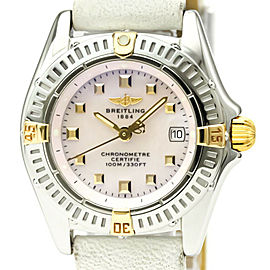 BREITLING Callistino 18K Gold Steel Quartz Watch