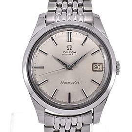 OMEGA Seamaster 166.01 Date Silver Dial SS SS Automatic Watch LXGJHW-240