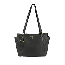 Prada Vitello Daino Leather Shoulder Bag