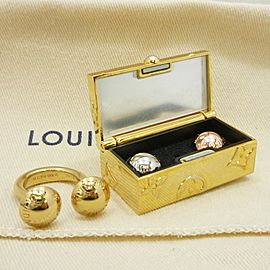 LOUIS VUITTON Berg Studdy Ring M64899