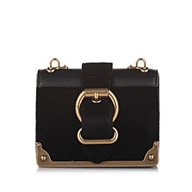 Prada Cahier Leather Crossbody Bag