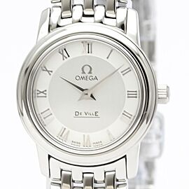 OMEGA De Ville Prestige Stainless Steel/SS Quartz Watch